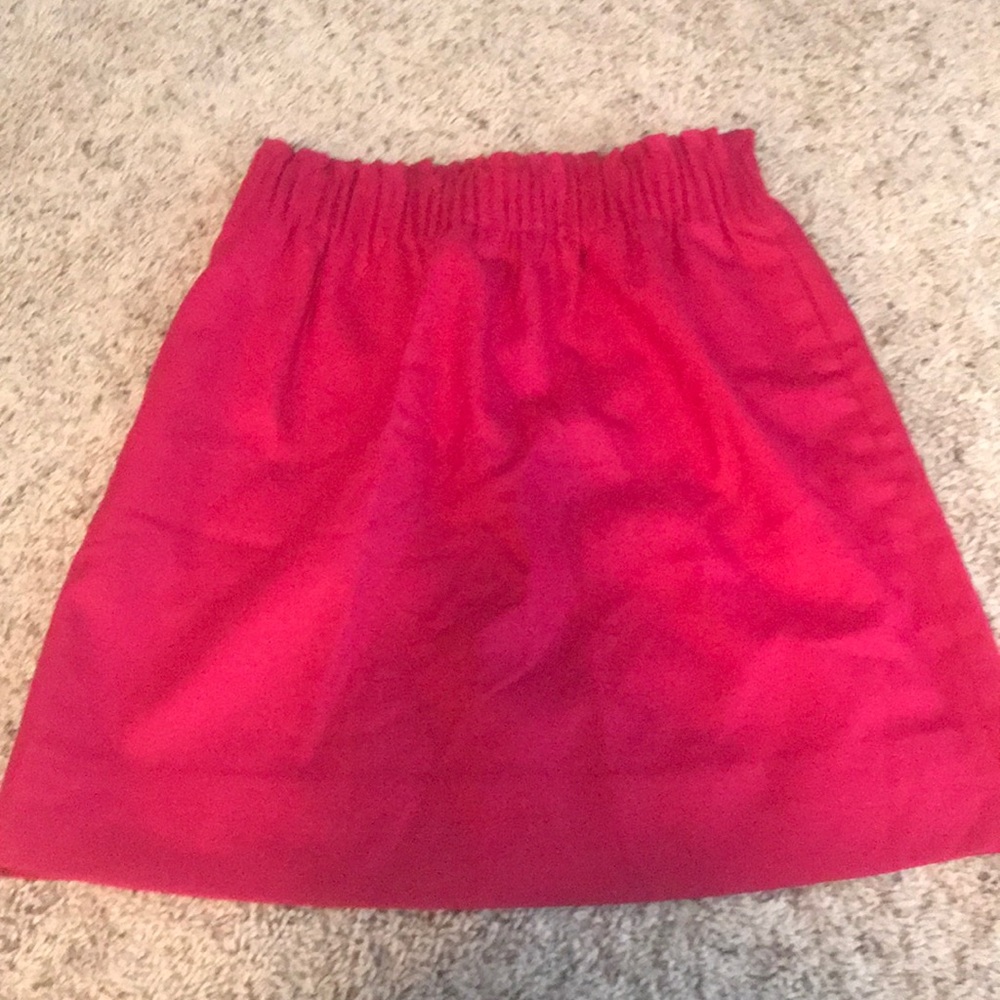 Pink J Crew skirt